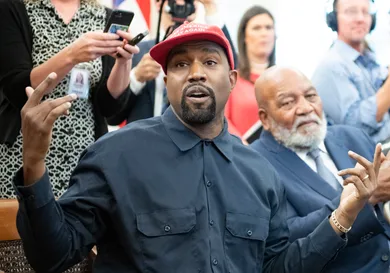 Kanye West In The White House