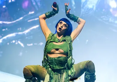 Ashnikko Performs At Alexandra Palace