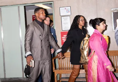 Celebrity Sightings In New York - December 18, 2023