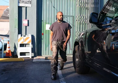 Celebrity Sightings In Los Angeles - January 23, 2024