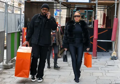 Celebrity Sightings In Paris - January 22, 2024