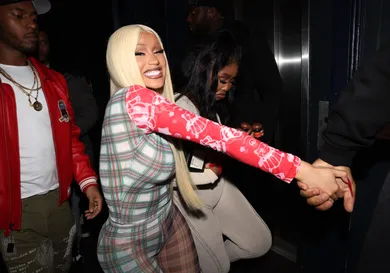 Cardi B Hosts The Stafford Room