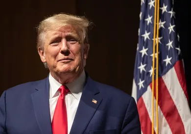 Former President Trump Speaks At New Hampshire Republican State Committee's Annual Meeting