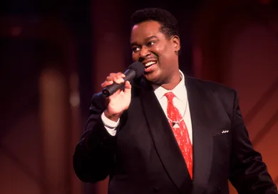 Luther Vandross Appears On The Oprah Winfrey Show