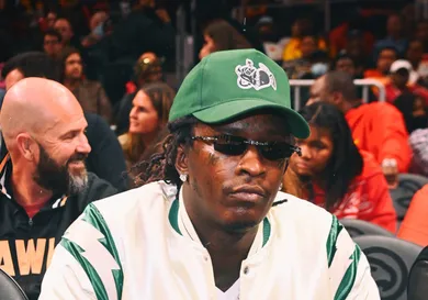 Celebrities Attend Golden State Warriors v Atlanta Hawks