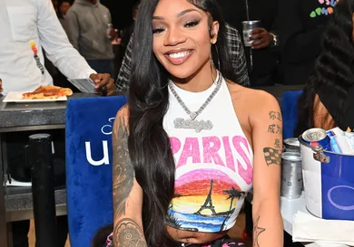 Celebrities Attend Golden State Warriors v Atlanta Hawks