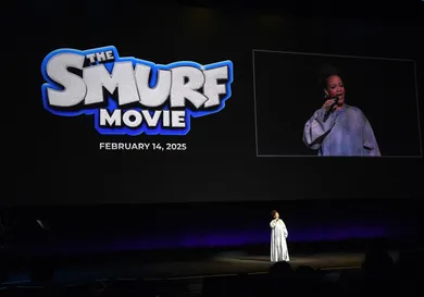 the Smurfs movie Rihanna