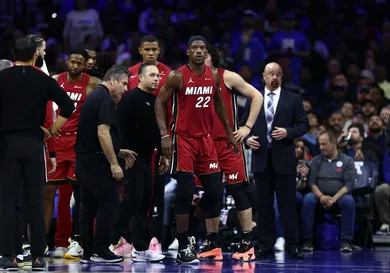 Miami Heat v Philadelphia 76ers - Play-In Tournament