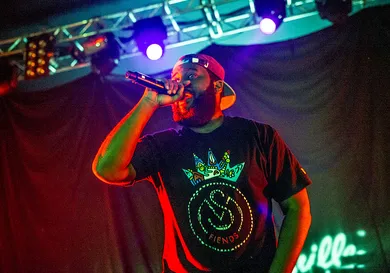 J Cole Performs At O2 Academy In Birmingham