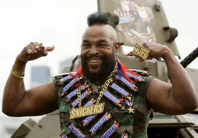 Mr T Visits Melbourne On Snickers Tour