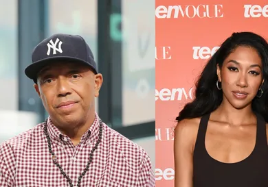 Russell and Aoki Lee Simmons