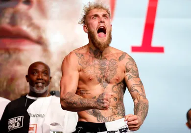 Jake Paul v Anderson Silva - Weigh-in