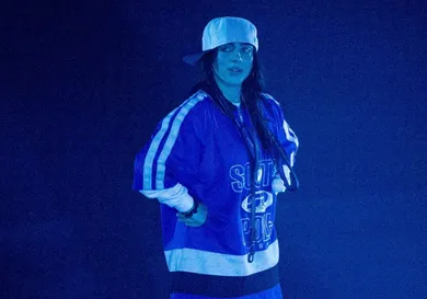 Billie Eilish Hosts Listening Party For New Album Hit Me Hard And Soft At The Kia Forum