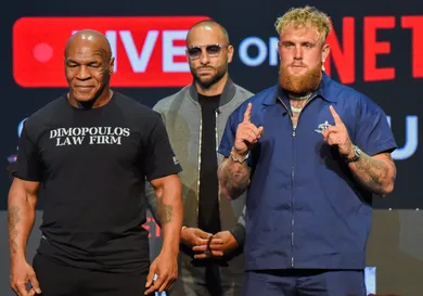 Paul vs. Tyson and Taylor vs. Serrano 2 Press Conference