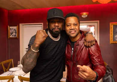 50 Cent Hosts Birthday Dinner For Cuba Gooding Jr.