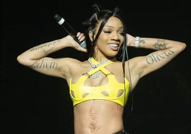 Megan Thee Stallion Performs During The Hot Girl Summer Tour At The Target Center In Minneapolis