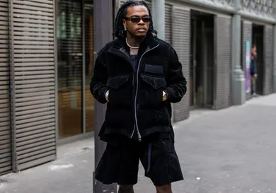 Street Style - Paris Fashion Week - Menswear Fall/Winter 2024/2025 - Day Six