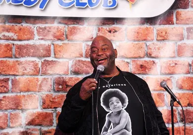 Comedian Lavell Crawford Performs At Stress Factory Comedy Club
