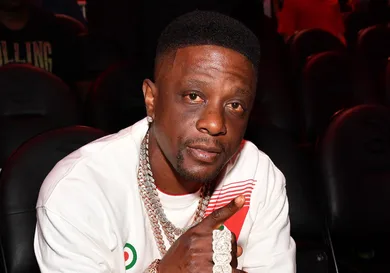 Celebrities Attend Miami Heat v Atlanta Hawks