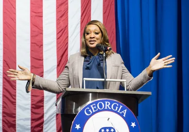 Sen. David Purdue Holds Election Night Event In Atlanta