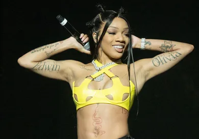 Megan Thee Stallion Performs During The Hot Girl Summer Tour At The Target Center In Minneapolis