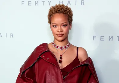 Rihanna Celebrates Fenty Hair Brand Launch in LA