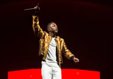 Kanye West THE YEEZUS TOUR with Kendrick Lamar - Los Angeles, CA