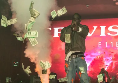 Travis Scott Performs at E11EVEN Miami for the Official Rolling Loud Afterparty