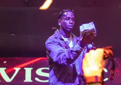 Travis Scott Performs at E11EVEN Miami for the Official Rolling Loud Afterparty
