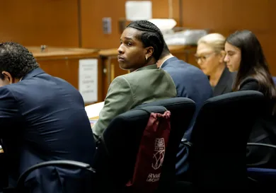 A$AP Rocky Appears In Court For Felony Assault Charges