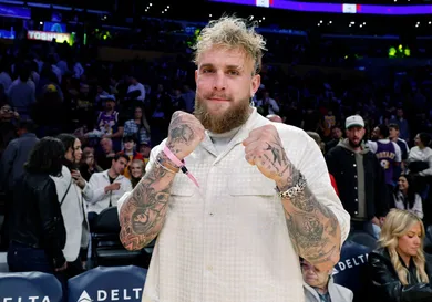 Celebrities At The Los Angeles Lakers Game