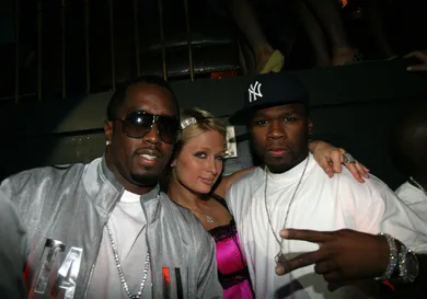 50 Cent Hosts Party at The Hard Rock