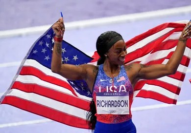 Olympics: Athletics-Evening Session