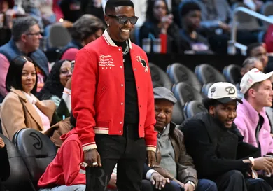 Celebrities Attend Toronto Raptors v Atlanta Hawks