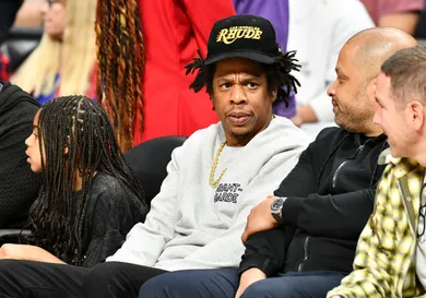 Celebrities At The Los Angeles Clippers Game