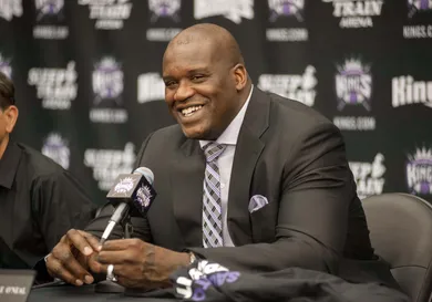 NBA: Shaquille O'Neil Press Conference