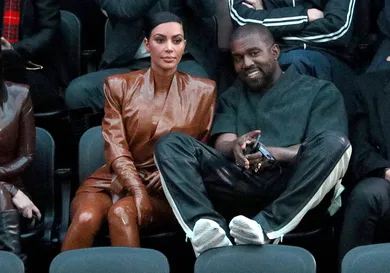 Balenciaga : Front Row - Paris Fashion Week Womenswear Fall/Winter 2020/2021