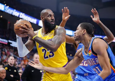 NBA: Los Angeles Lakers at Oklahoma City Thunder