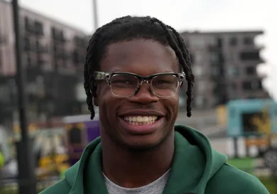 NFL: NFL Draft-Play Football Prospect Clinic with Special Olympics