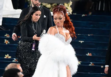 The 2025 Met Gala Celebrating "Superfine: Tailoring Black Style" - Street Sightings