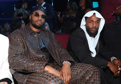 kendrick lamar and dave free, co founders of pglang