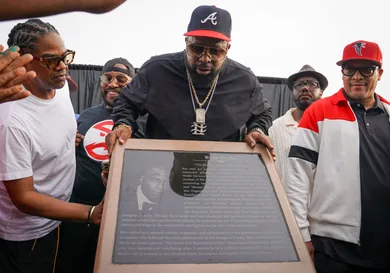 City Of East Point Unveils A Rico Wade Monument