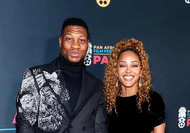 Jonathan Majors Fan Meagan Good Number Pop Culture News