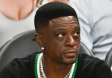 Celebrities Attend Portland Trail Blazers v Atlanta Hawks