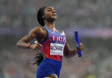 Olympics: Athletics-Evening Session