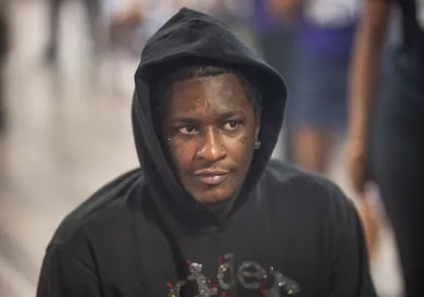 Young Thug Makes Surprise Appearance At Back-to-School Event