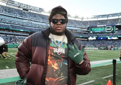 Celebrities Attend The Miami Dolphins Vs New York Jets Game