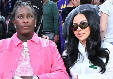 Celebrities At The Los Angeles Lakers Game