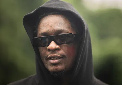 Young Thug Makes Surprise Appearance At Back-to-School Event