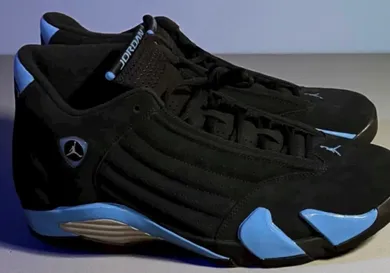 air-jordan-14-black-university-blue-sneaker-news